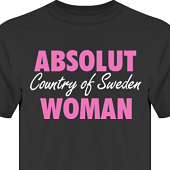T-shirt, Hoodie i kategori Attityd: Absolut Woman