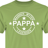 T-shirt, Hoodie i kategori Familj/Kärlek: Myten Legenden Pappa