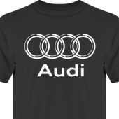 T-shirt, Hoodie i kategori Motor: Audi