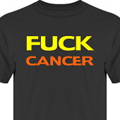 T-shirt, Hoodie i kategori Attityd: Fuck Cancer