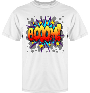 T-shirt Vapor i kategori Film/TV: Booom