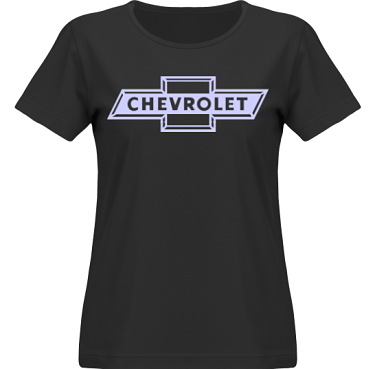 T-shirt SouthWest Dam Svart/Lila tryck i kategori Motor: Chevrolet