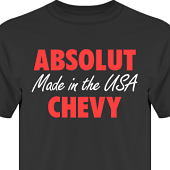T-shirt, Hoodie i kategori Motor: Absolut Chevy