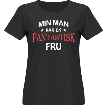 T-shirt SouthWest Dam Svart i kategori Familj/Kärlek: Fantastisk Fru
