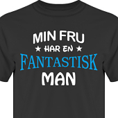 T-shirt, Hoodie i kategori Familj/Kärlek: Fantastisk Man