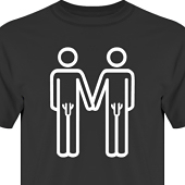 T-shirt, Hoodie i kategori Familj/Kärlek: Men in Love