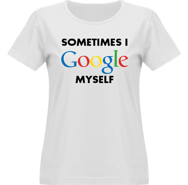 T-shirt Vapor Dam  i kategori Blandat: I Google myself