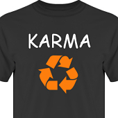 T-shirt, Hoodie i kategori Kloka ord: Karma
