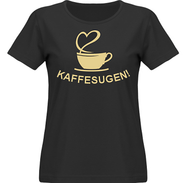 T-shirt SouthWest Dam Svart/Sandfärgat tryck i kategori Blandat: Kaffesugen