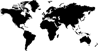 Väggdekor Världskarta i kategori Geografi: Världskarta