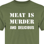 T-shirt, Hoodie i kategori Blandat: Meat is Murder