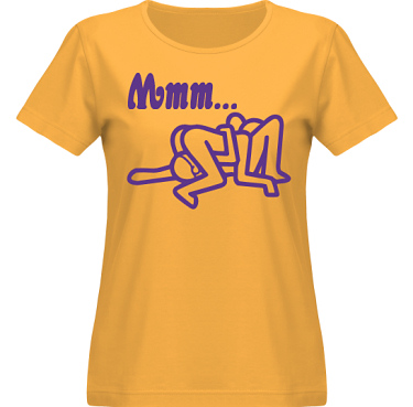 T-shirt SouthWest Dam Gul/Violett tryck i kategori Sexxx: Mmmm