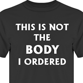 T-shirt, Hoodie i kategori Kropp: Not the body