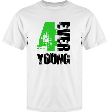 T-shirt Vapor i kategori Kloka ord: 4ever Young