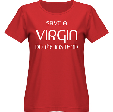 T-shirt SouthWest Dam Rd/Vitt tryck i kategori Sexxx: Save a virgin
