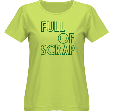 T-shirt SouthWest Dam Lime/Grnt tryck i kategori Scrapbooking: Full of scrap