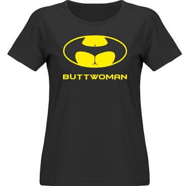 T-shirt SouthWest Dam Svart/Gult tryck i kategori Sexxx: Buttwoman