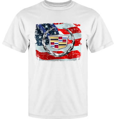 T-shirt Vapor i kategori Motor: US Cadillac